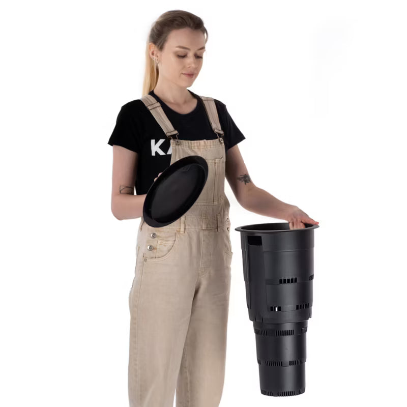 Underjordisk Kompostbeholder 11 Liter 25x25x36 cm