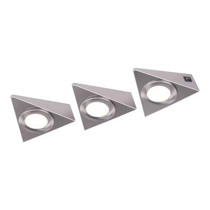 Underskabsbelysning LED Chardin Krom 3 Stk.