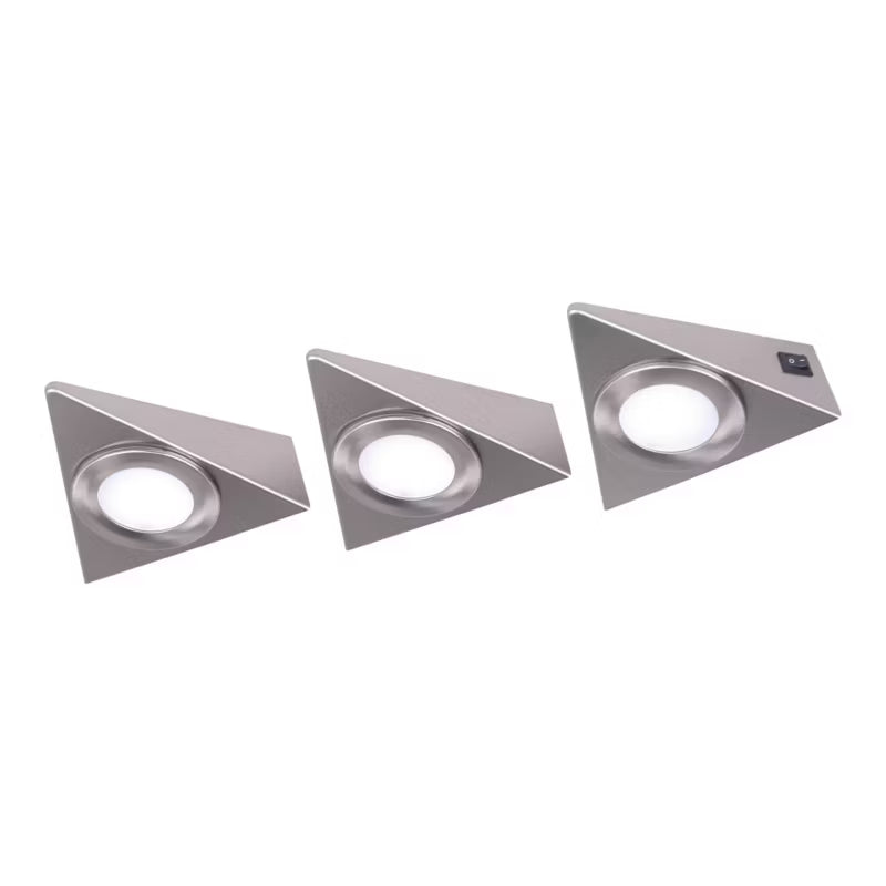 Underskabsbelysning LED Chardin Krom 3 Stk.