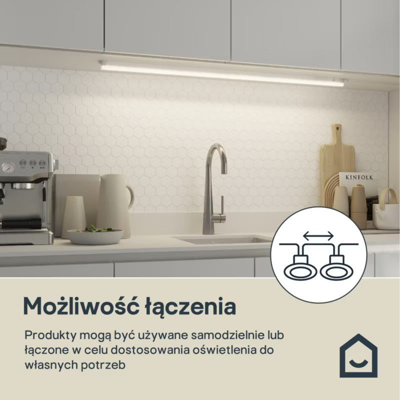 Underskabsbelysning LED Periera 111 cm Hvid