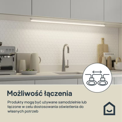 Underskabsbelysning LED Periera 111 cm Hvid