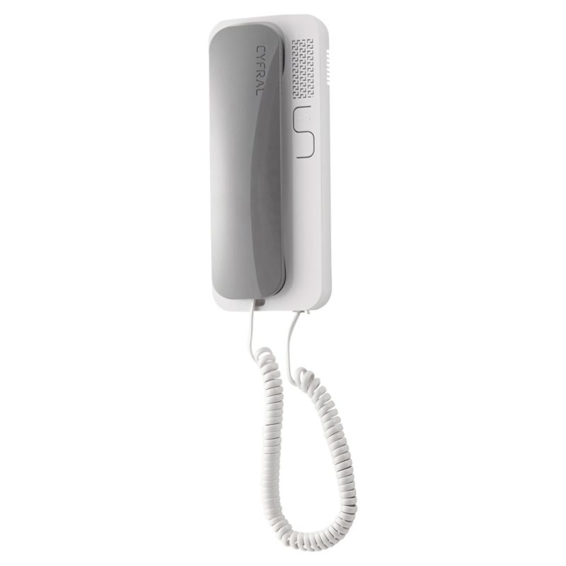Analog unifon Cyfral Smart grå-hvid