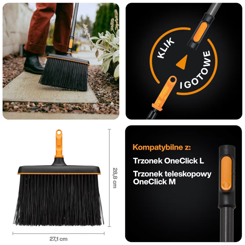 Universalkost Smal OneClick 29 cm