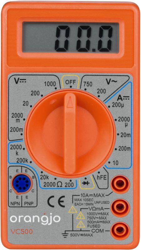 Digital multimeter VC500 – BRDR. KOMPLET