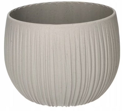 Urtepotteskjuler 14,5x11 cm Betonlook Sort