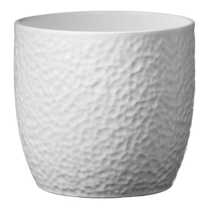 Urtepotteskjuler Boston Ø16 cm Hvid Keramisk