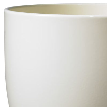 Urtepotteskjuler Keramik 26 cm Creme Rund