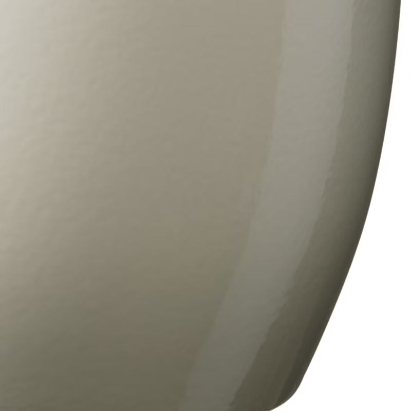 Urtepotteskjuler Keramik 26 cm Creme Rund