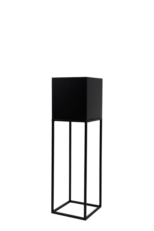 Urtepotteskjuler Lorinet M 19x19x67 cm Sort