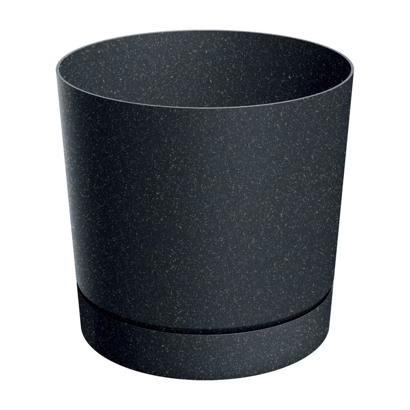 Urtepotteskjuler Tubo P Eco Wood 30 cm Antracit