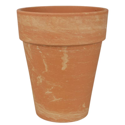 Urtepotteskjuler XL Ø10 cm Orange Terrakotta