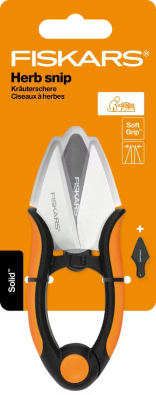 Urtesaks SP220 Solid 13 cm Sort og Orange
