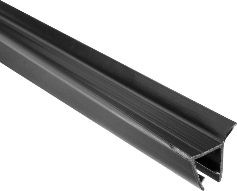 Bundtætning til Brusekabine 160 mm Sort PVC 1 stk.