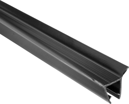 Armazi nederste tætningsliste til glas 7-8 mm 160 sort 1 stk.