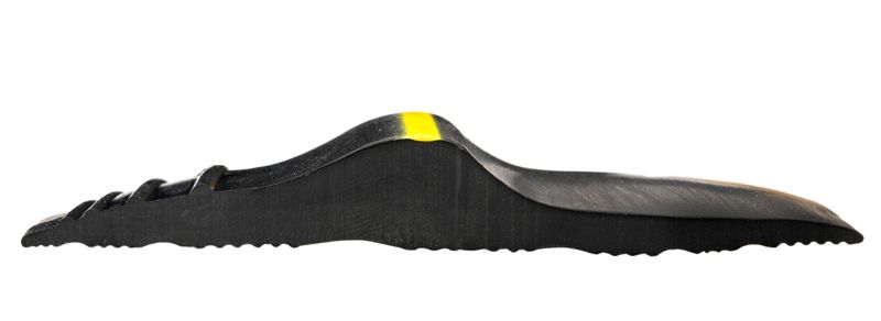 Gummipakning til Garageport 86 x 12 mm 3 m Sort