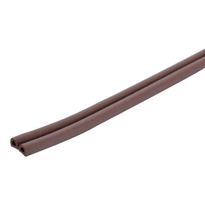 Gummiliste D-Profil 12 m Brun