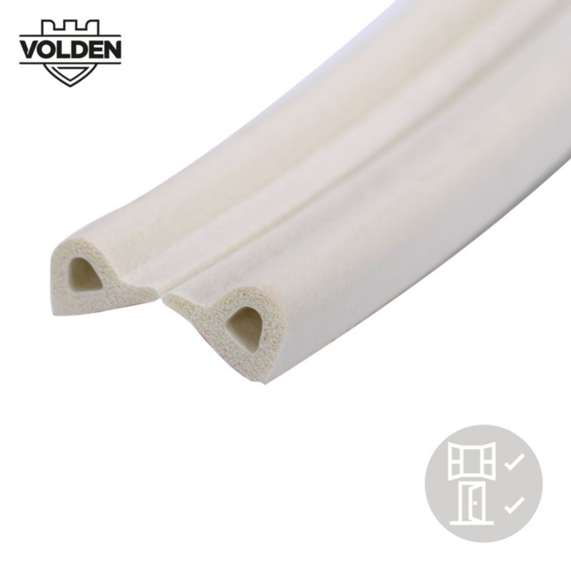 Tætningsliste P-Profil 12 m Hvid