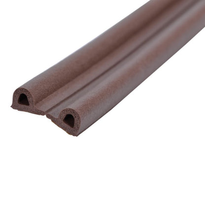 Tætningsliste P-Profil 9 mm x 12 m Brun