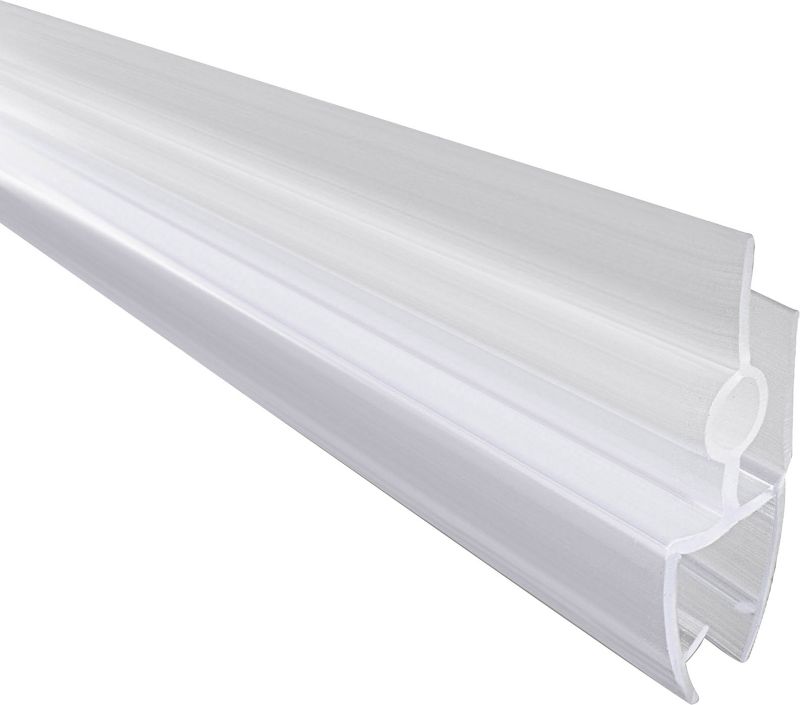 Armazi drypkanttætning til 6 mm glas, 100 cm, 1 stk., transparent