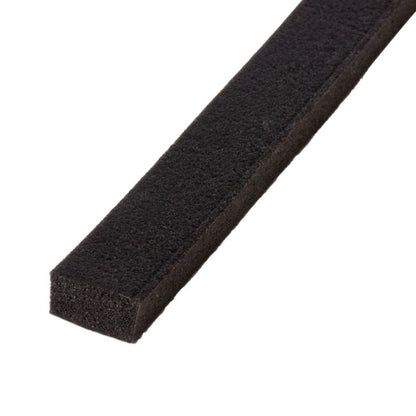 Diall Uni skumtætning 6 m 9 mm sort