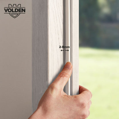 Skumtætningsliste Samleklar 13 mm x 10 m Hvid S2-W10