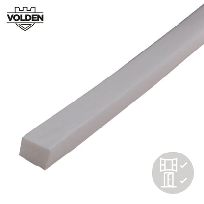 Skumtætningsliste Samleklar 13 mm x 10 m Hvid S2-W10