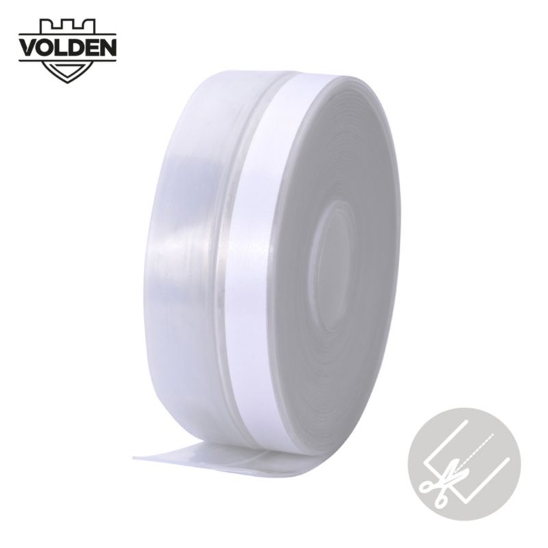 Tætningsliste Selvklæbende 28 mm Transparent