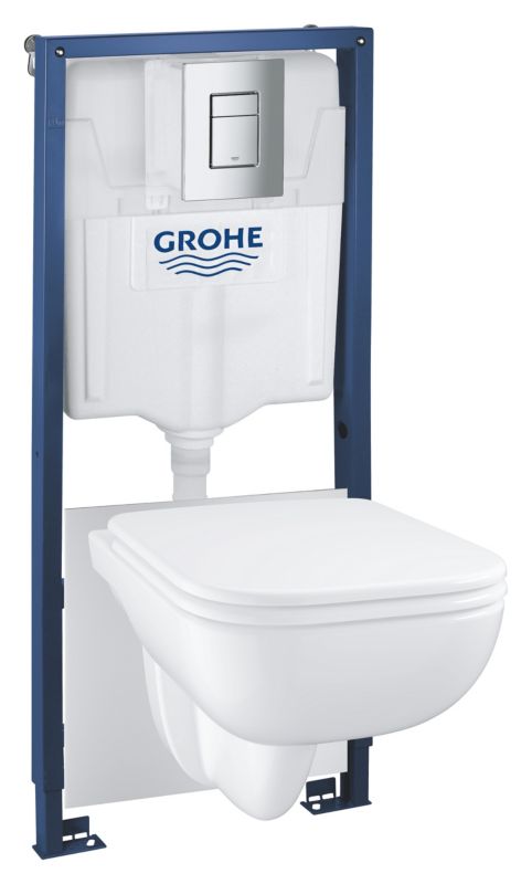 Lyddæmpende Måtte til WC Grohe Rapid SL 2 Gummitudser 1 stk. | 4005176144585