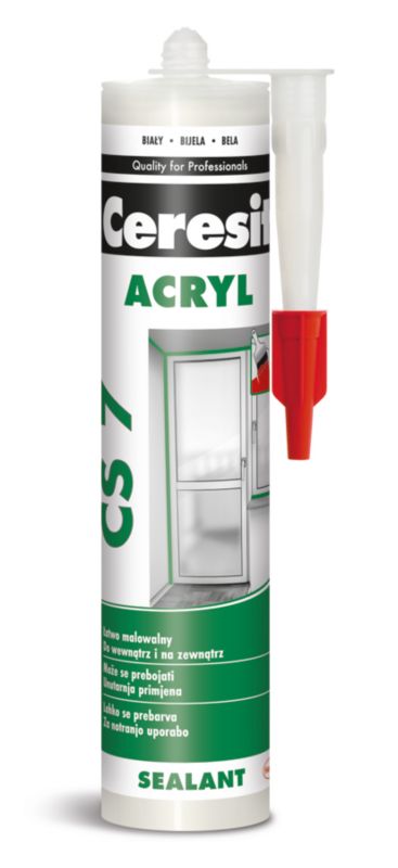 Ceresit akryl fugemasse 280 ml hvid
