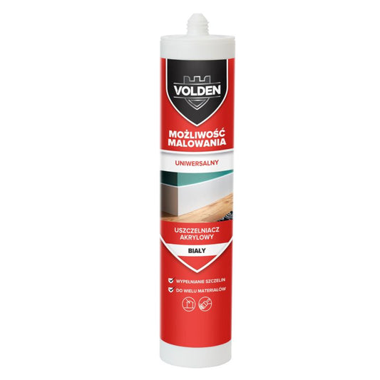 Volden universel akryl fugemasse 280 ml hvid