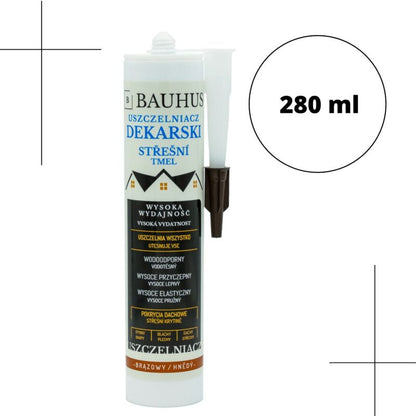 Tagtætningsmasse 280 ml Brun RAL 8016