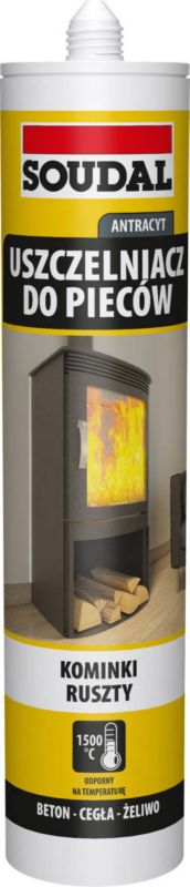 Soudal tætningsmasse til ovne 1500°C 280 ml