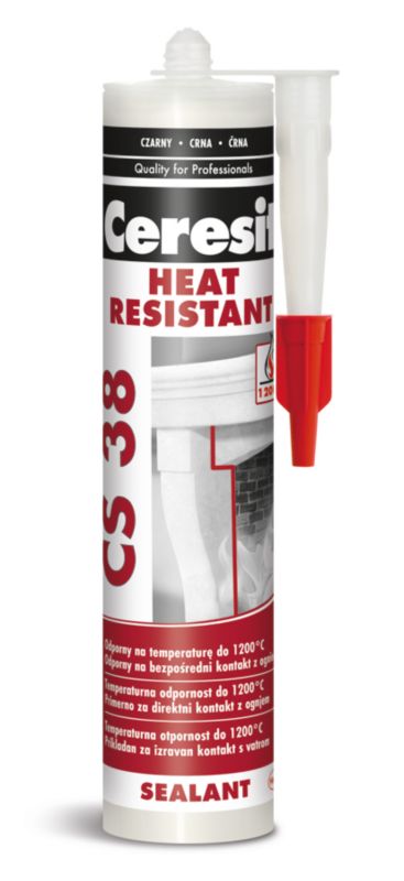 Pejseforsegler 1200°C 280 ml Sort | 8410436199070