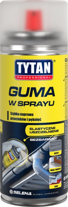 Flydende Gummispray 400 ml Transparent Vandtæt