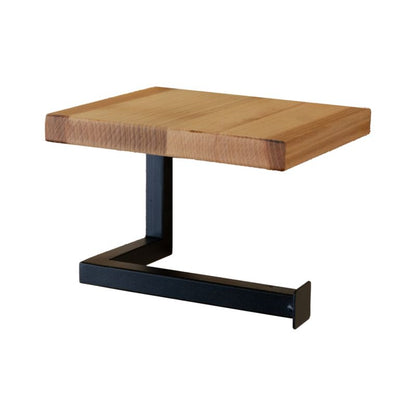 Your Loft Design papirholder sort & træ 15x15x10 Orbec 1 stk.