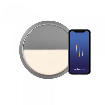 Væg- og Loftlampe LED 9.5W AVA SMART Grå