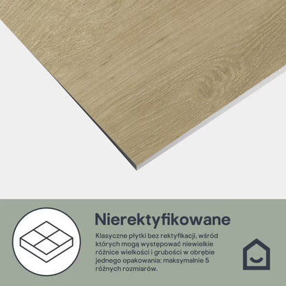 Vægflise Vacca 25x40 cm Beige 1,5 m²