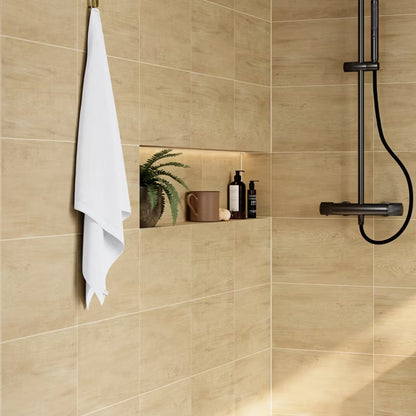 Vægflise Vacca 25x40 cm Beige 1,5 m²