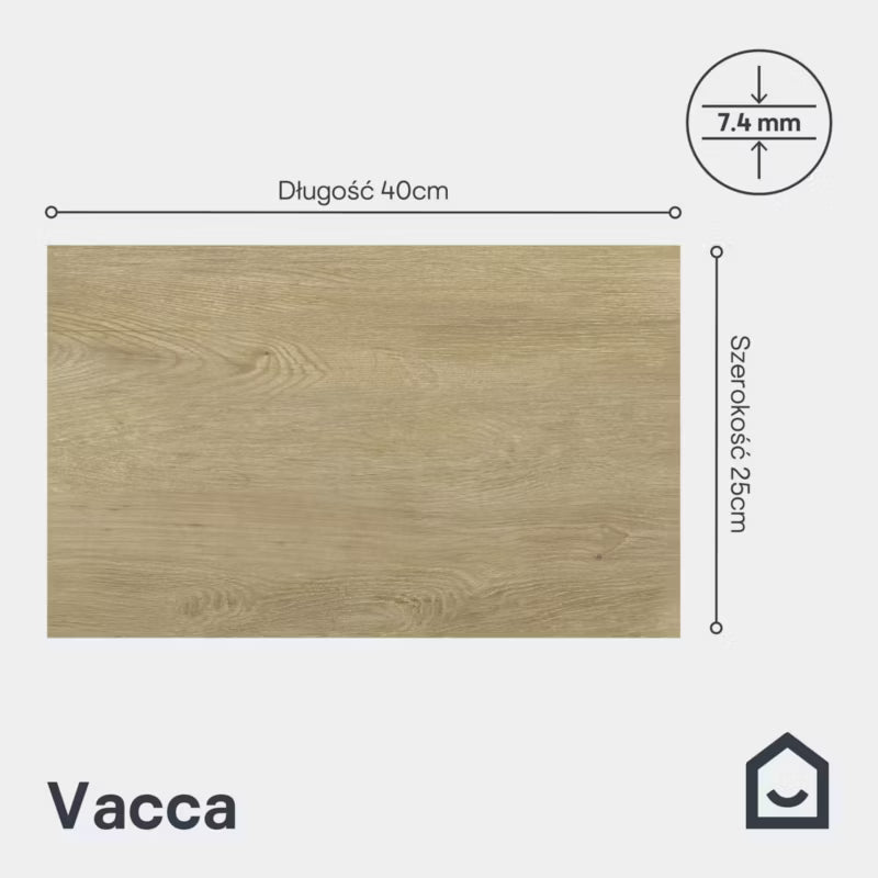 Vægflise Vacca 25x40 cm Beige 1,5 m²