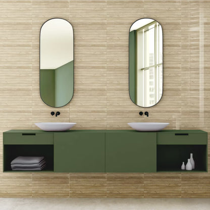 Vægflise Vacca 25x40 cm Creme Blank 1,5 m²