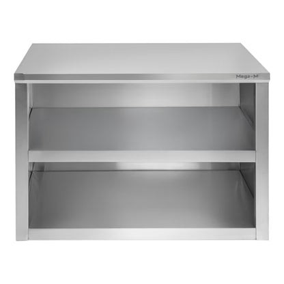 Væghængt Gastronomiskab 100x40x60 cm Rustfrit Stål Åben
