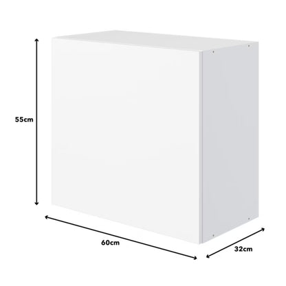 Væghængt Køkkenskab 60 cm Hvid