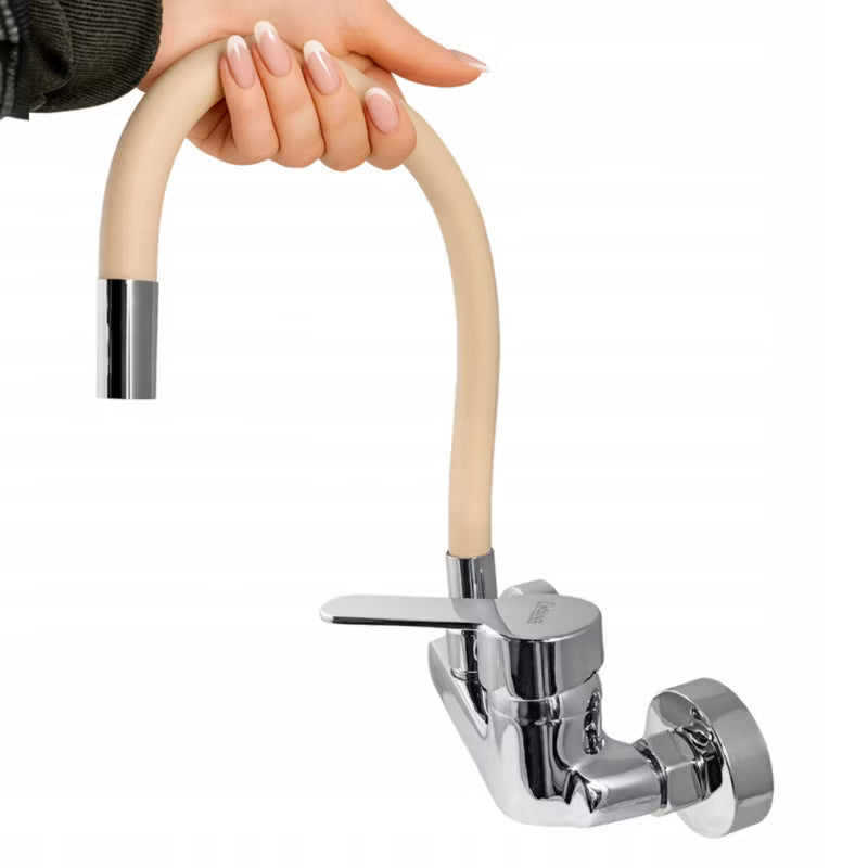 Væghængt Køkkenarmatur Tyria 150 mm Beige