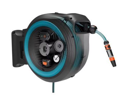 Væghængt Slangeboks PowerRoll XL 35 m Batteridrevet