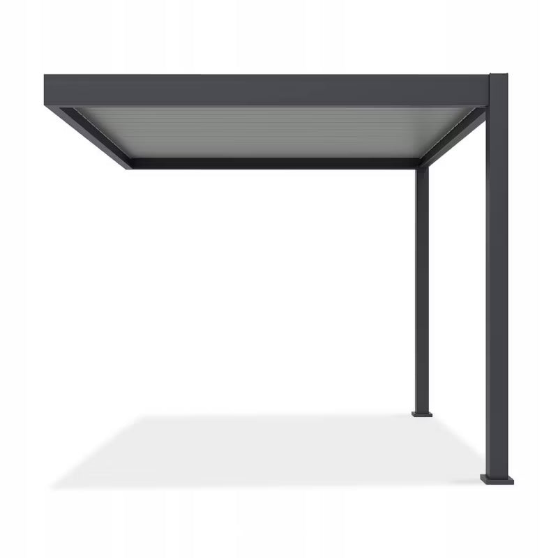 Vægmonteret Pergola Elegance Wall 3x3 m Antracit