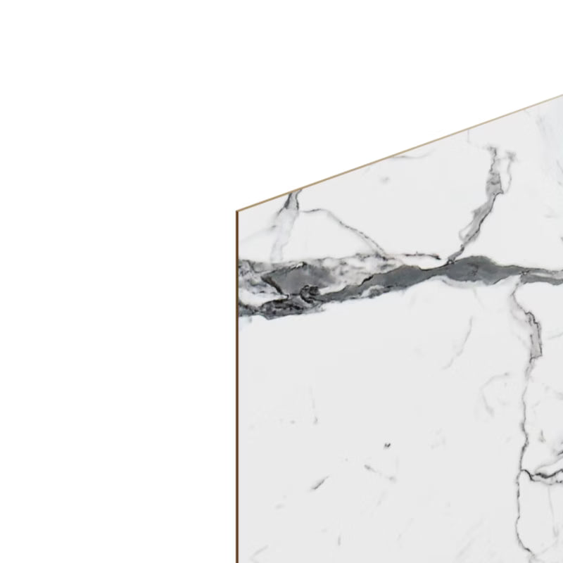 Vægpanel Neutral Statuario 60x300 cm Marmor Hvid