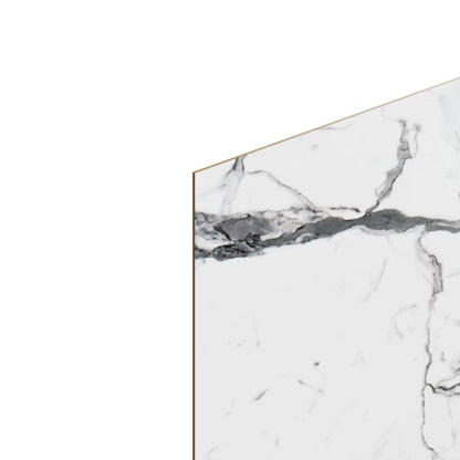 Vægpanel Neutral Statuario 60x300 cm Marmor Hvid