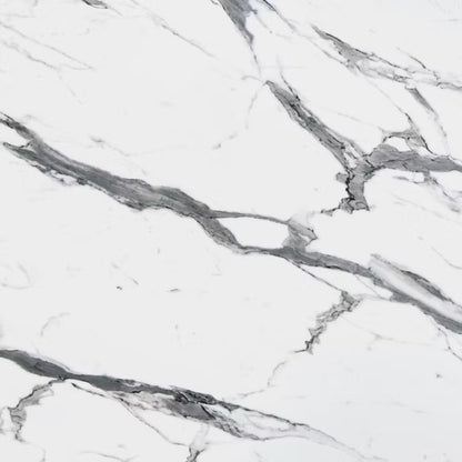 Vægpanel Neutral Statuario 60x300 cm Marmor Hvid