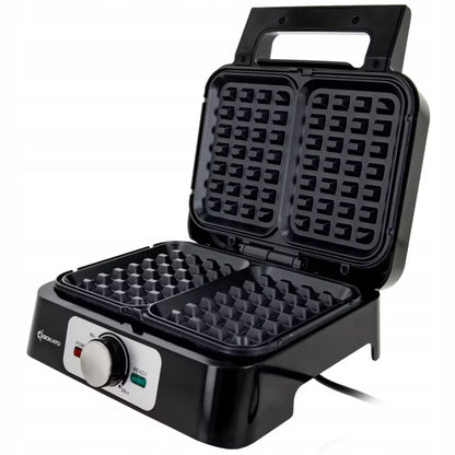 Vaffeljern 1200W KEL103 Sort