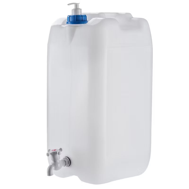 Vanddunk 30 Liter med Hane og Sæbedispenser